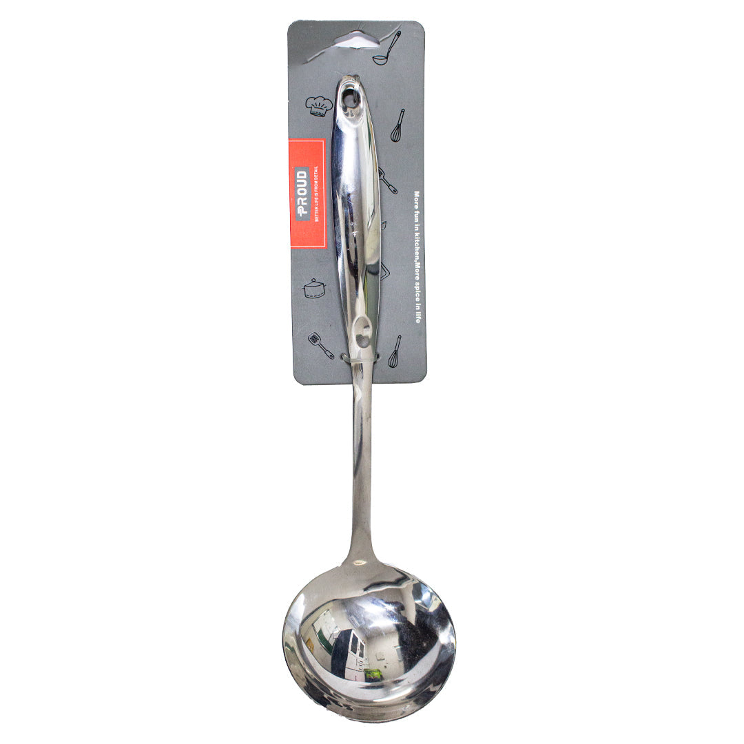 Proud full stainless steel serving spoon 1 piece