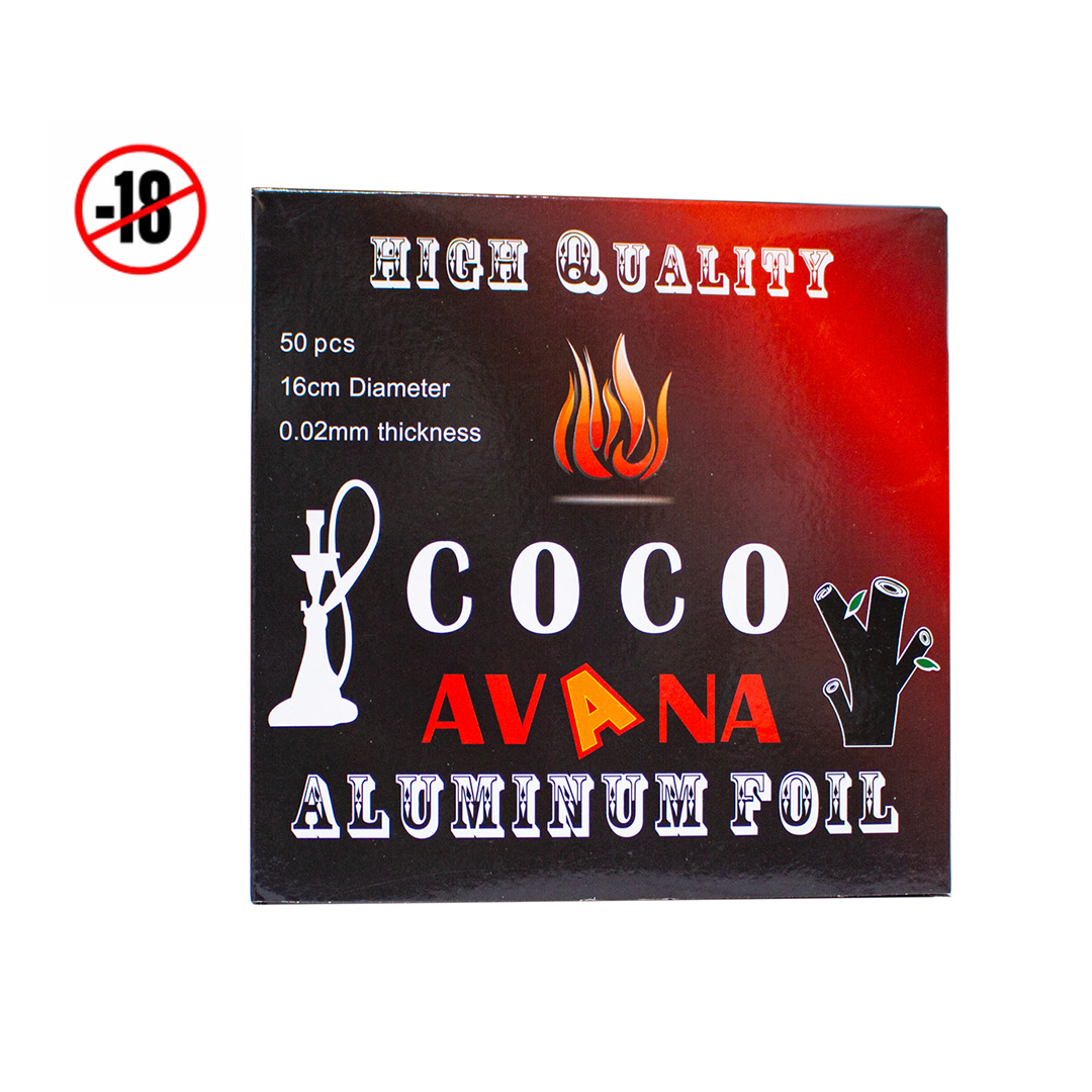 Coco Avana aluminum foil 16cm 50pcs