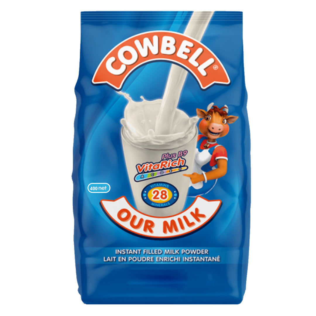Cowbell enriched instant powdered milk 400g