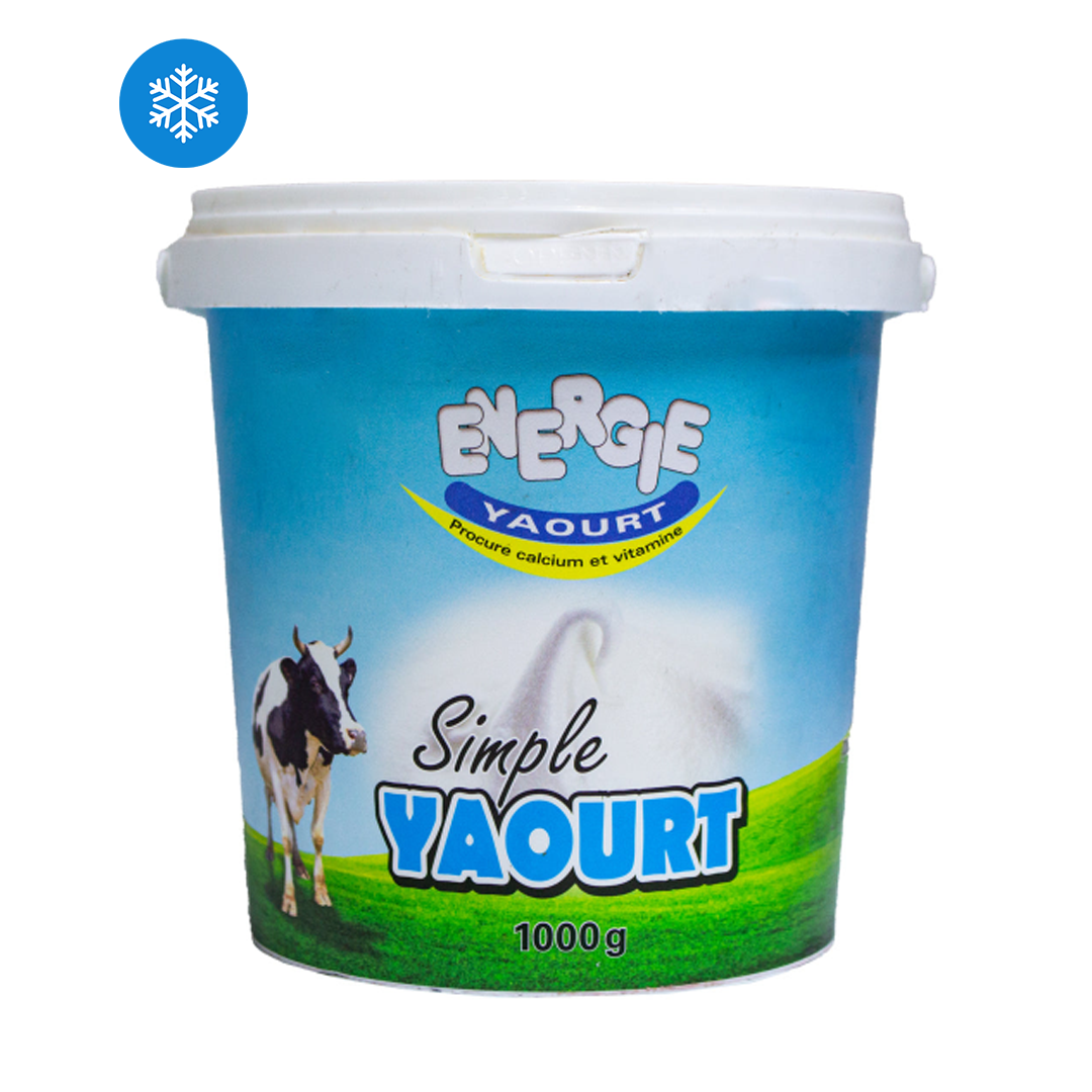 Energy plain yogurt 1kg