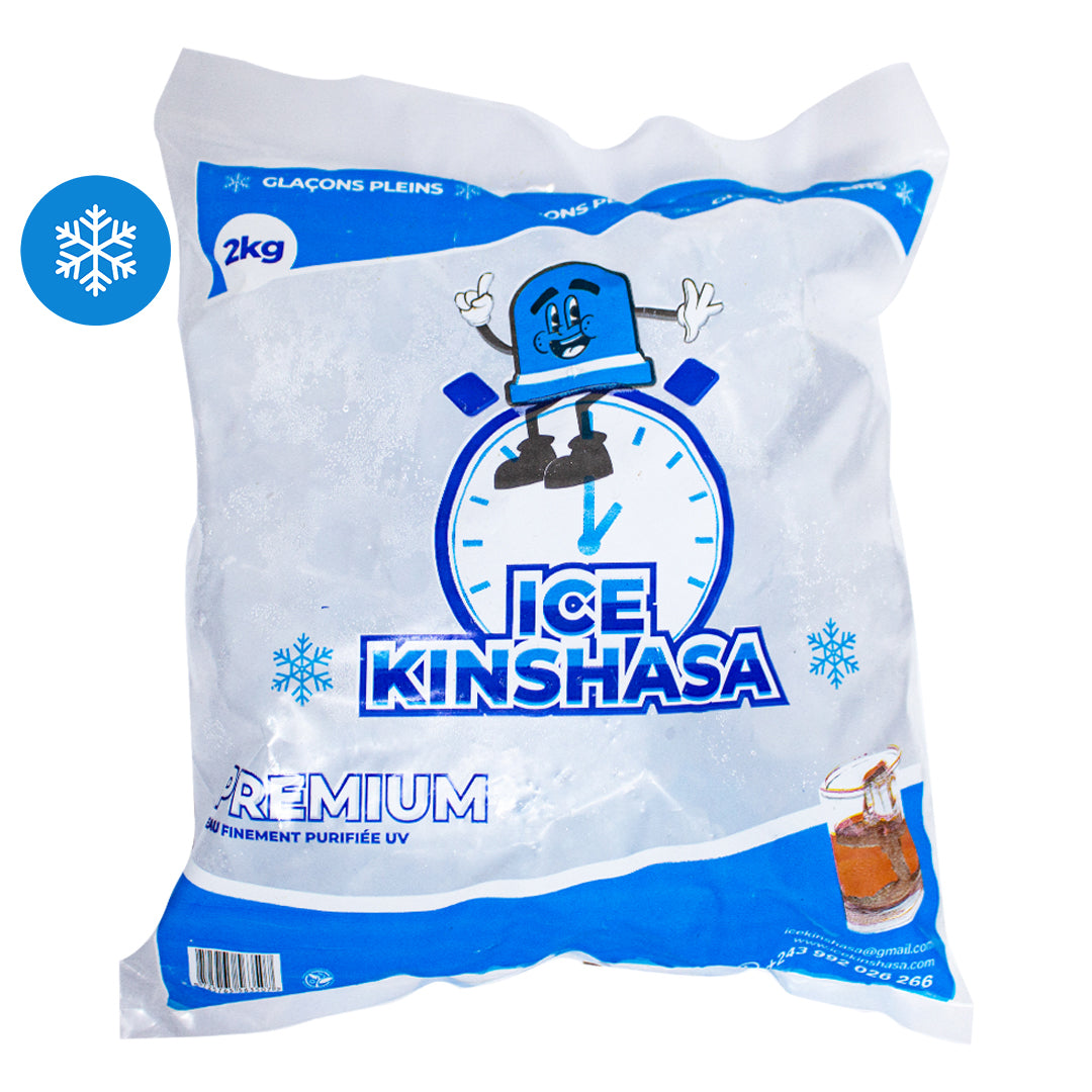 Ice Kinshasa ice cubes 2kg