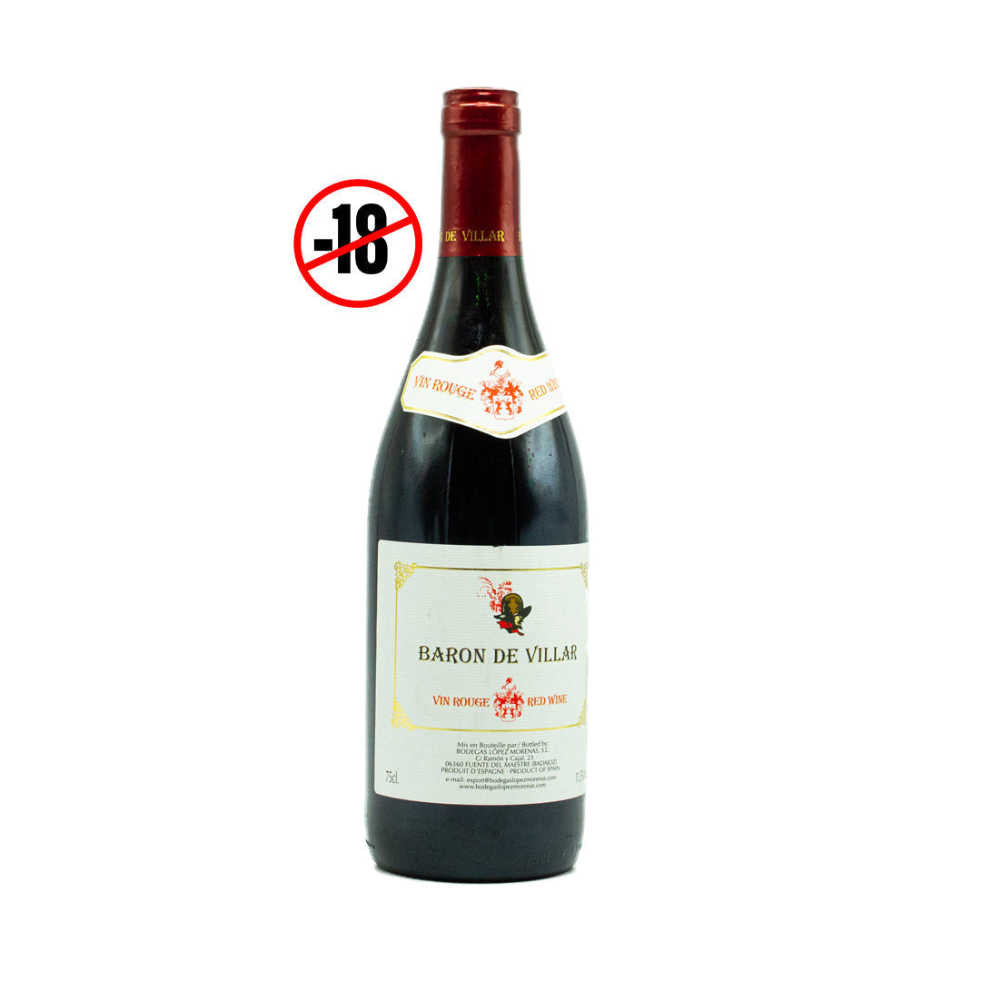 Baron de Villar sweet red wine 11.5% 750ml