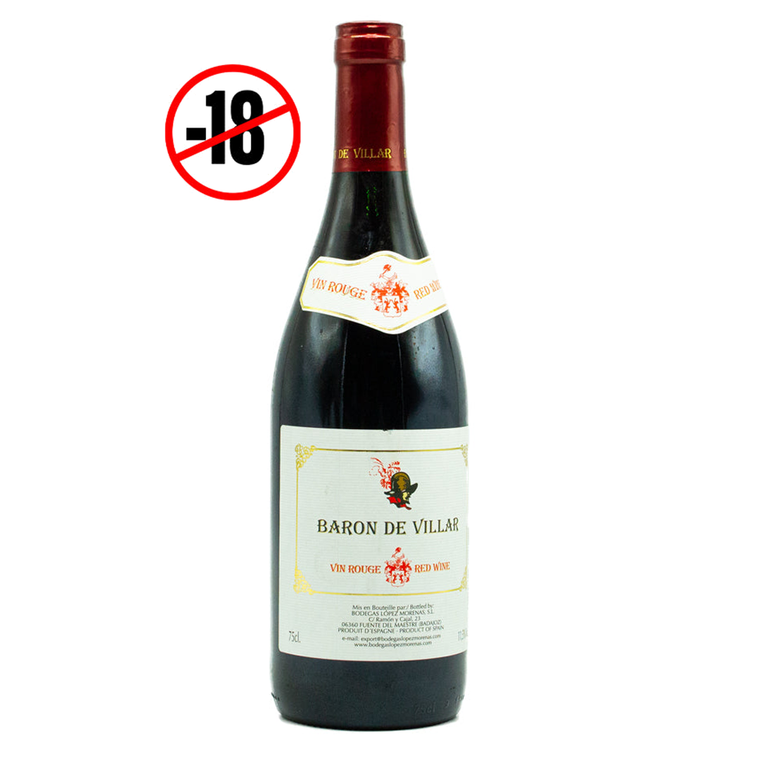 Baron de Villar sweet red wine 11.5% 750ml