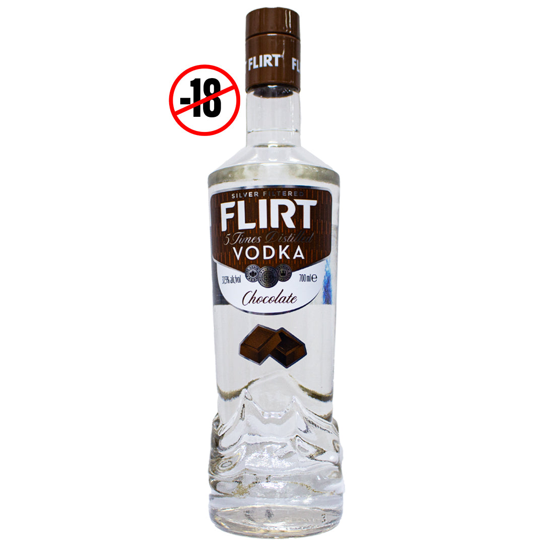 Flirt chocolate distilled vodka 5 times 37.5% 700ml