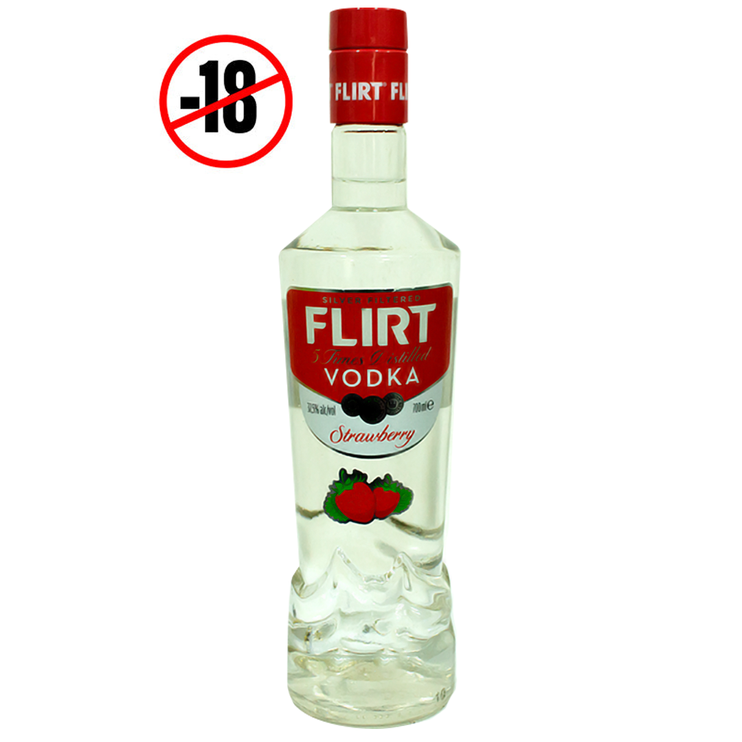 Flirt Vodka Strawberry 37.5% 700ml