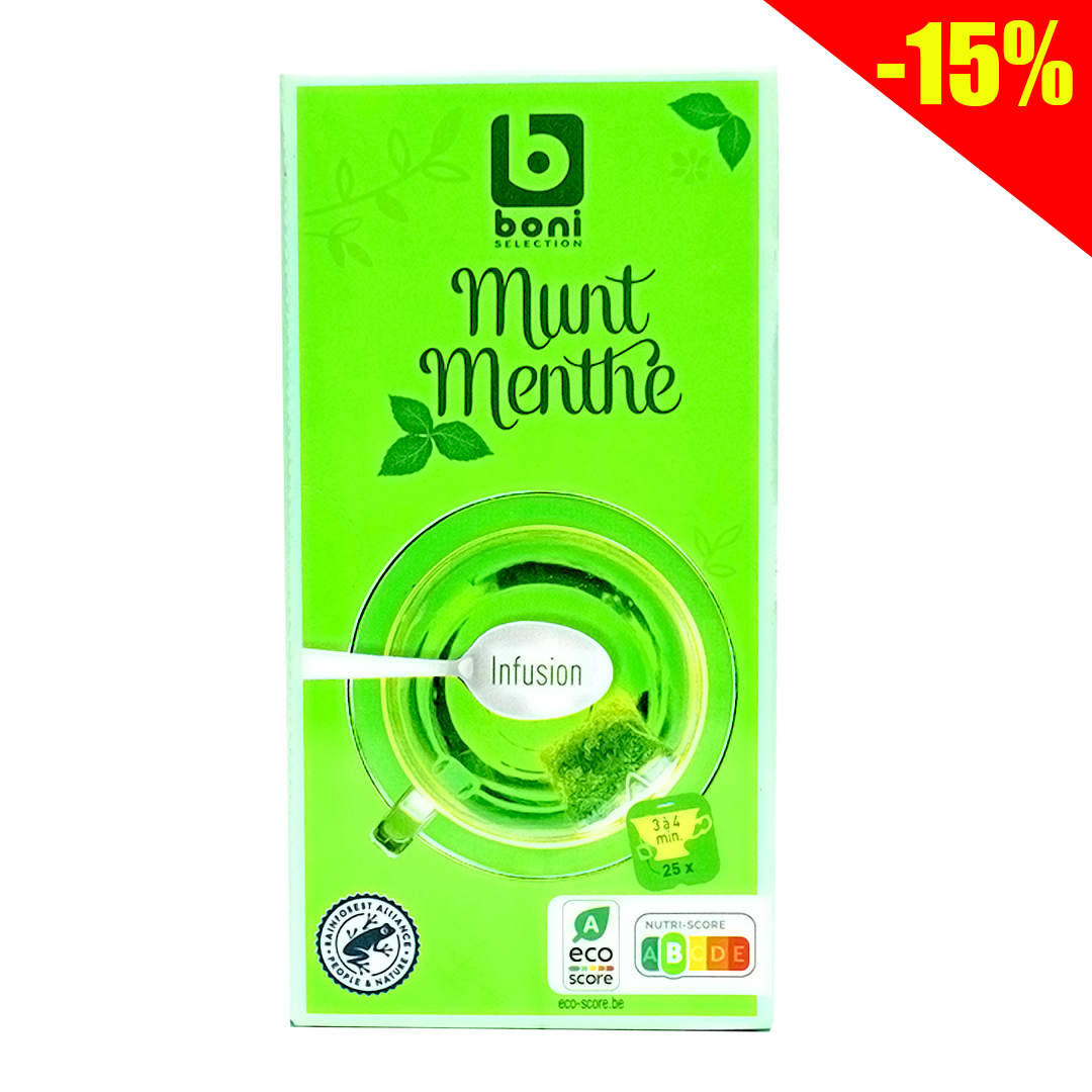THE BONI MENTH INFUSION 25PCS 37GM