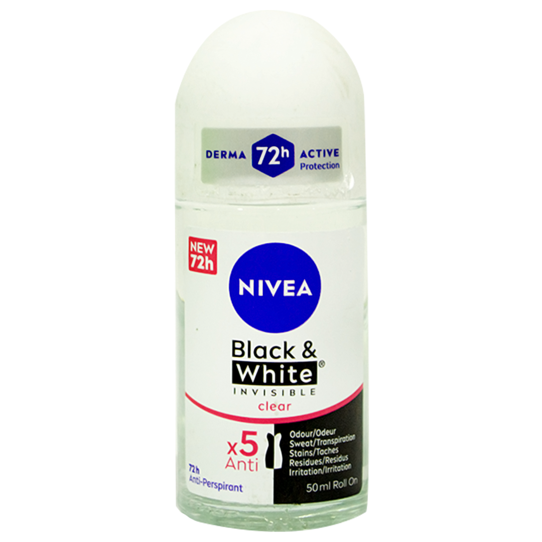 Nivea perfume Black & White invisible 48H 50ml
