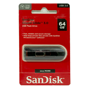 SanDisk USB Flash Drive Cruzer Glide 64GB