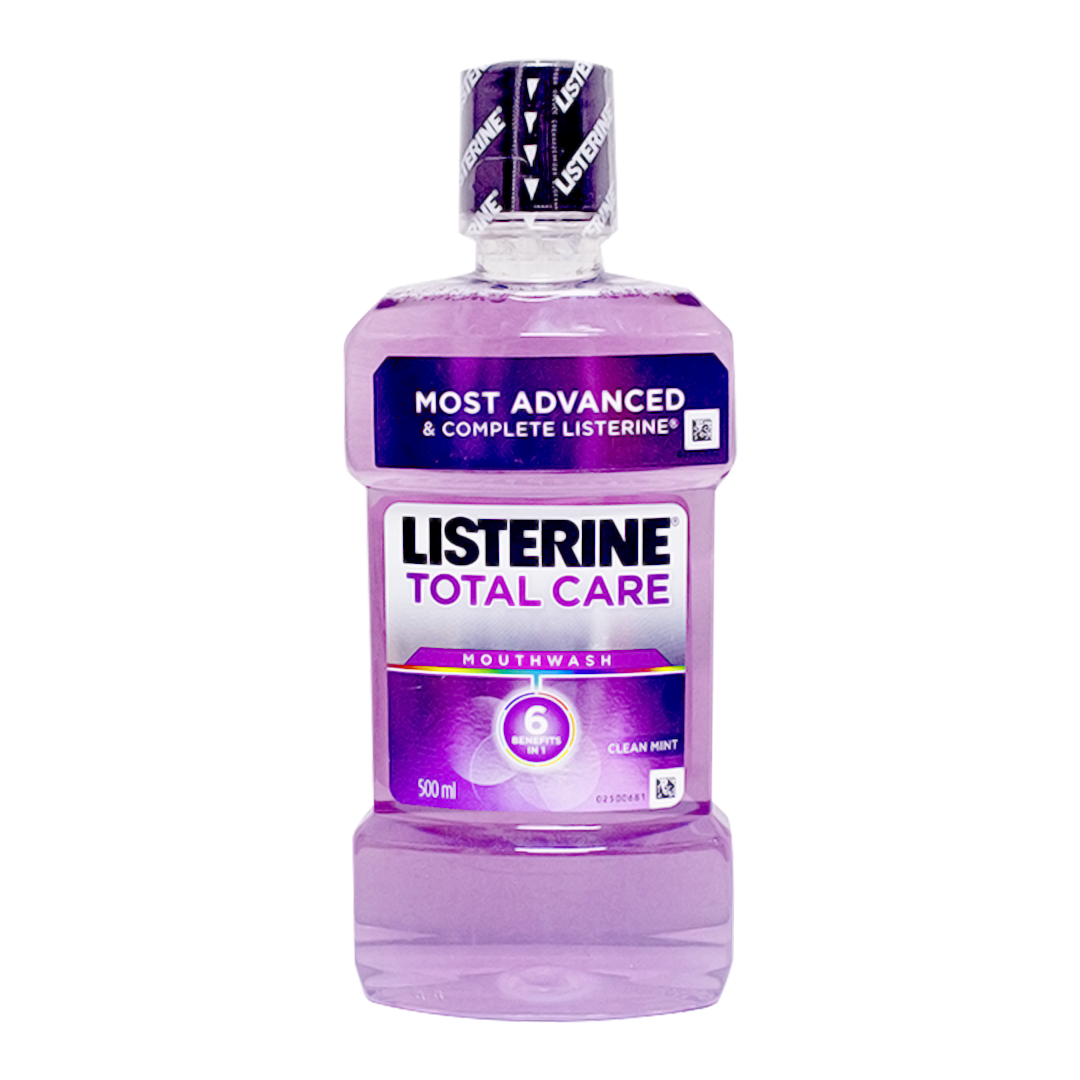 Listerine Mouthwash Total Protection Clean Mint 500ml