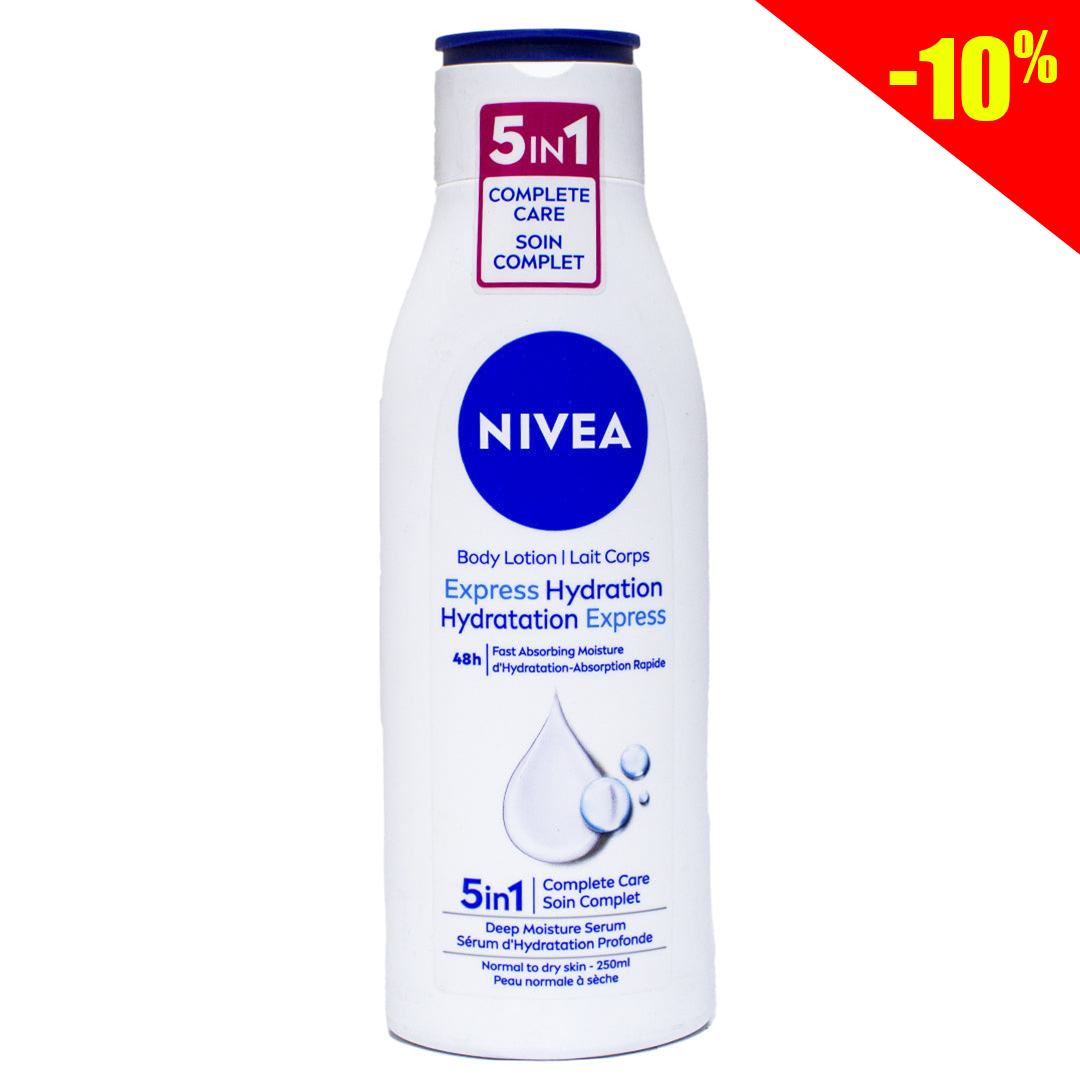 Nivea body lotion express hydration 250ml