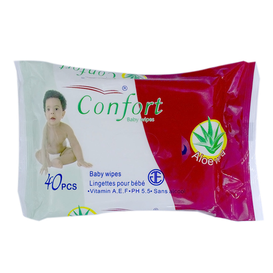 Confort Baby Wipes Aloe Vera 40pcs