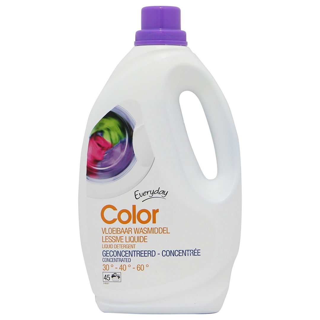 Everyday concentrated liquid detergent for colored clothes 2.475l