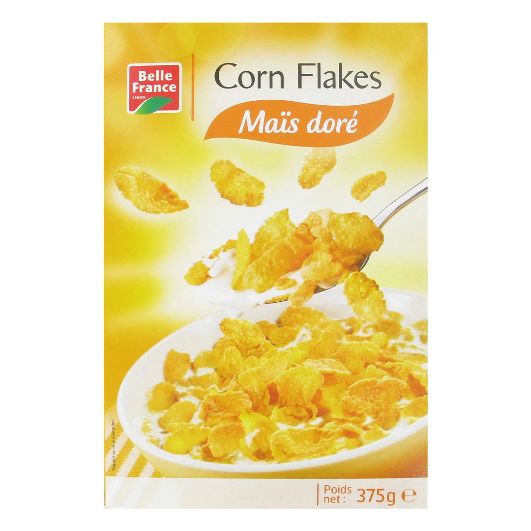 Belle France Golden Corn Flakes 375g
