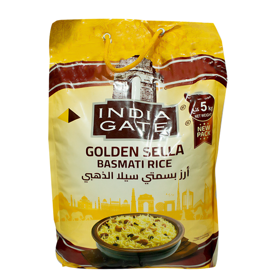 India Gate Basmati Rice Sella 5kg