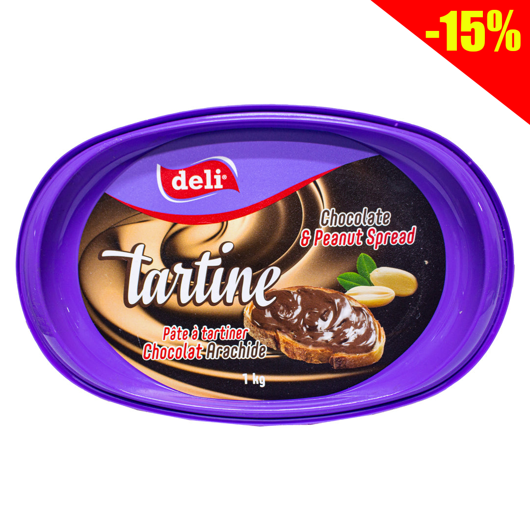 Deli chocolate and peanut spread 1kg