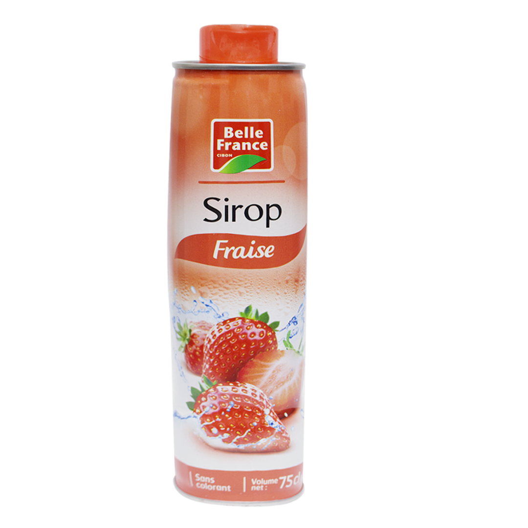 Belle France Strawberry Syrup 750ml