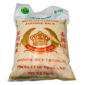 Jasmine majestic fragrant white rice 5kg