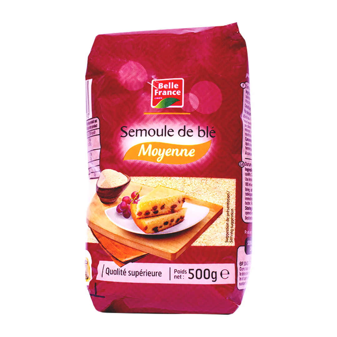 Belle France Medium Semolina 500g