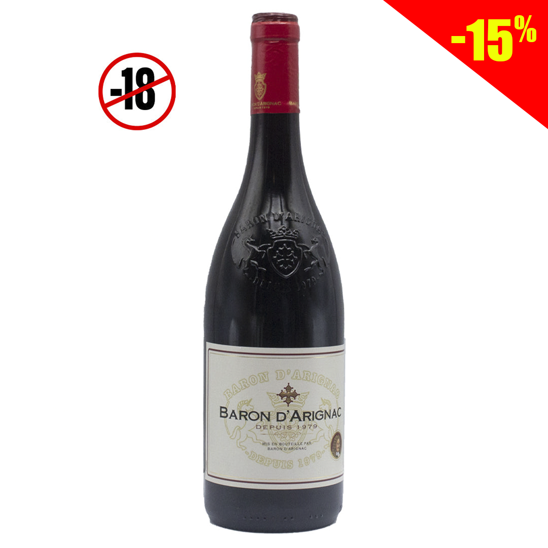 Baron d'Arignac red wine 12% 750ml