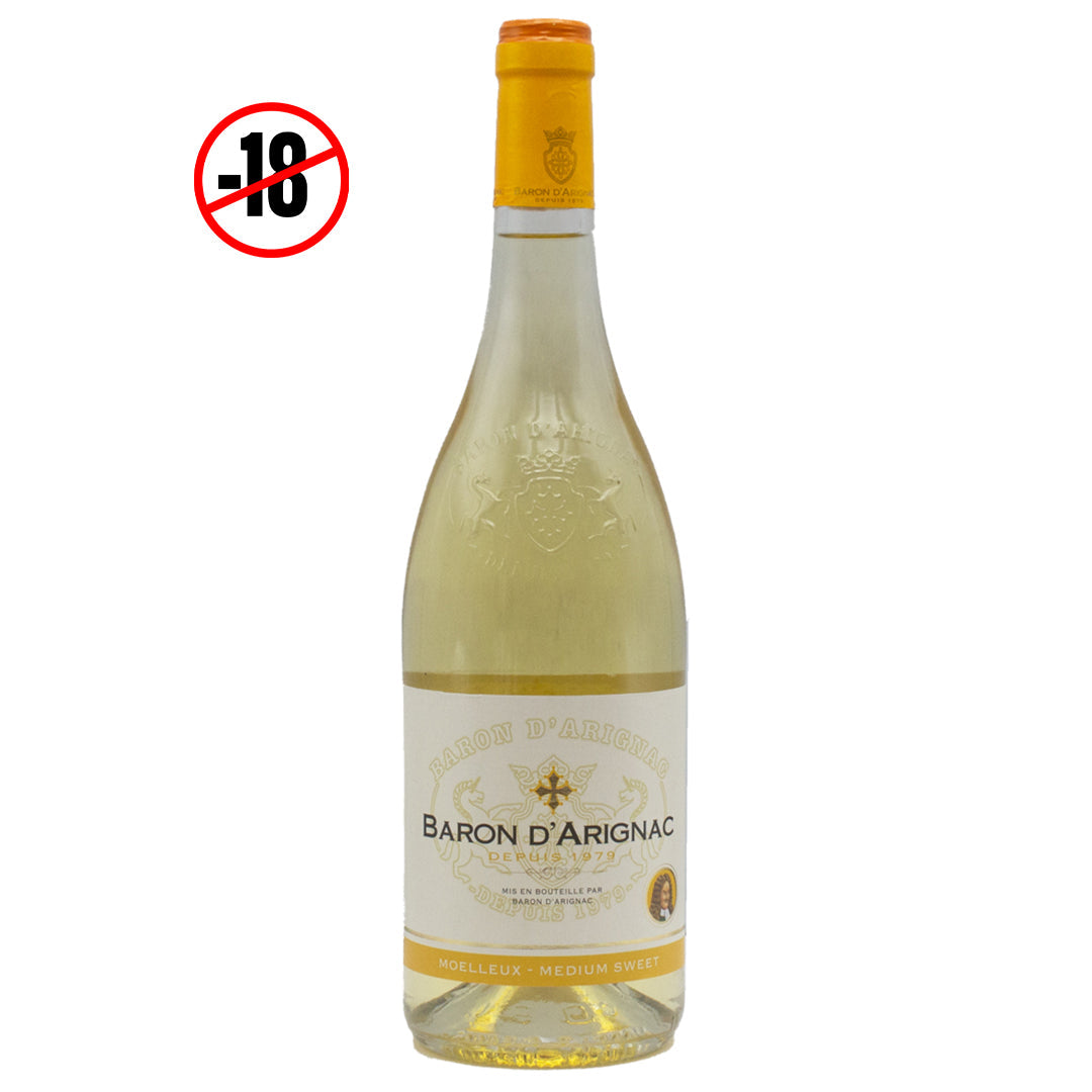 Baron d'Arigance medium sweet white wine 10.5% 750ml