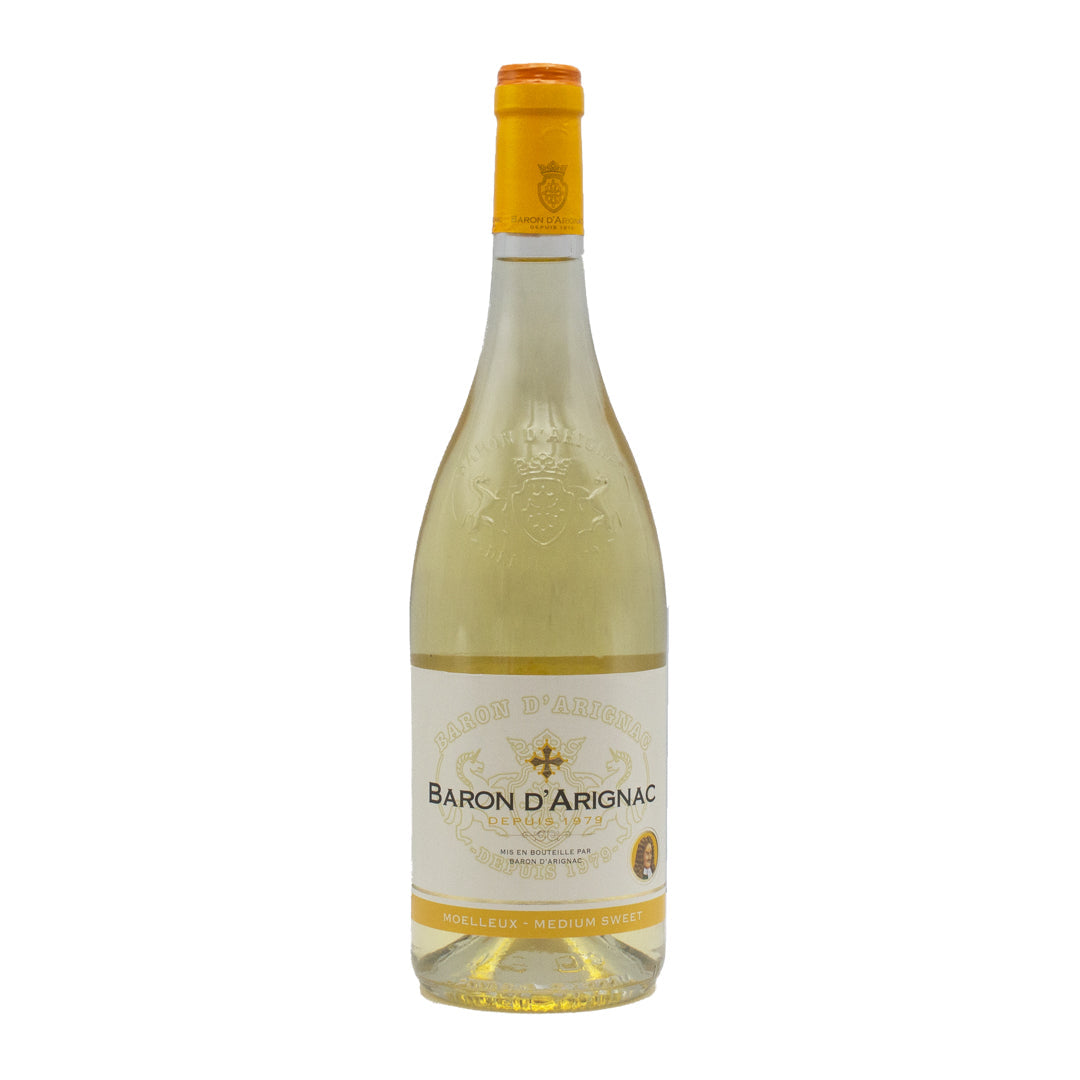 Baron d'Arigance medium sweet white wine 10.5% 750ml