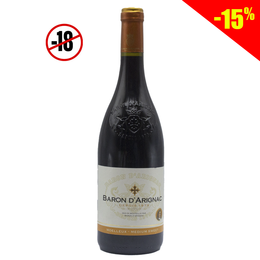 Baron d'Arignac sweet wine 12% 750ml