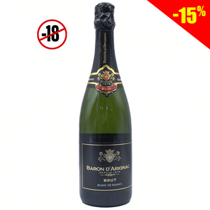 Baron d'Arigance brut white wine 11% 750ml