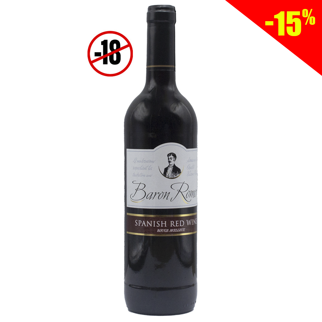 Baron Romero Spanish red wine 10.5% 750ml