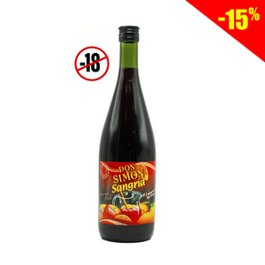 Don Simon sangria wine, serve cold 7% 1l