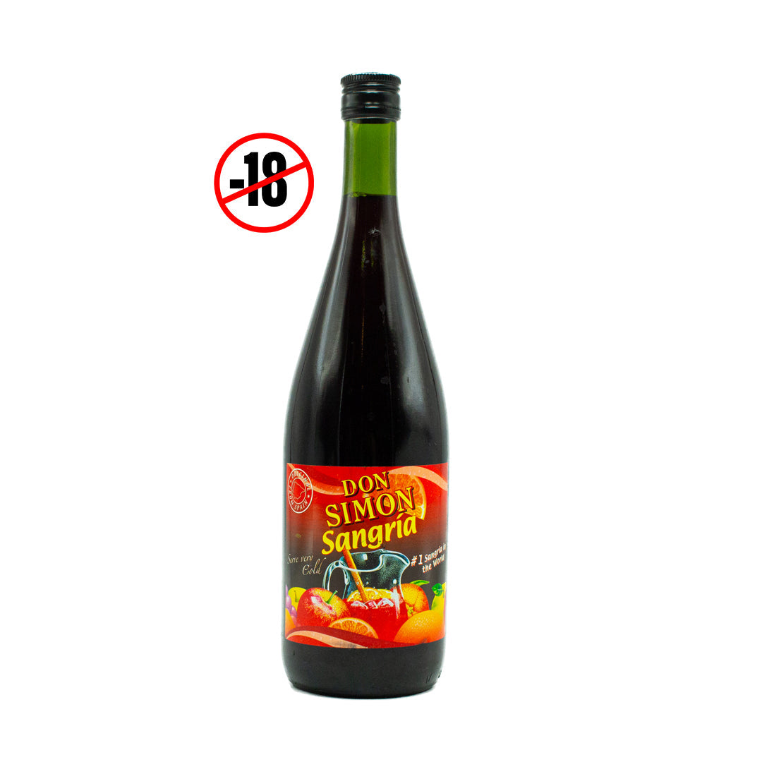 Don Simon sangria wine, serve cold 7% 1l