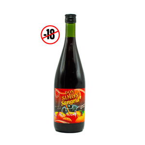 Don Simon sangria wine, serve cold 7% 1l