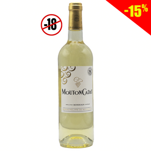 Mouton Cadet Bordeaux white wine Baron Philippe 12% 750ml