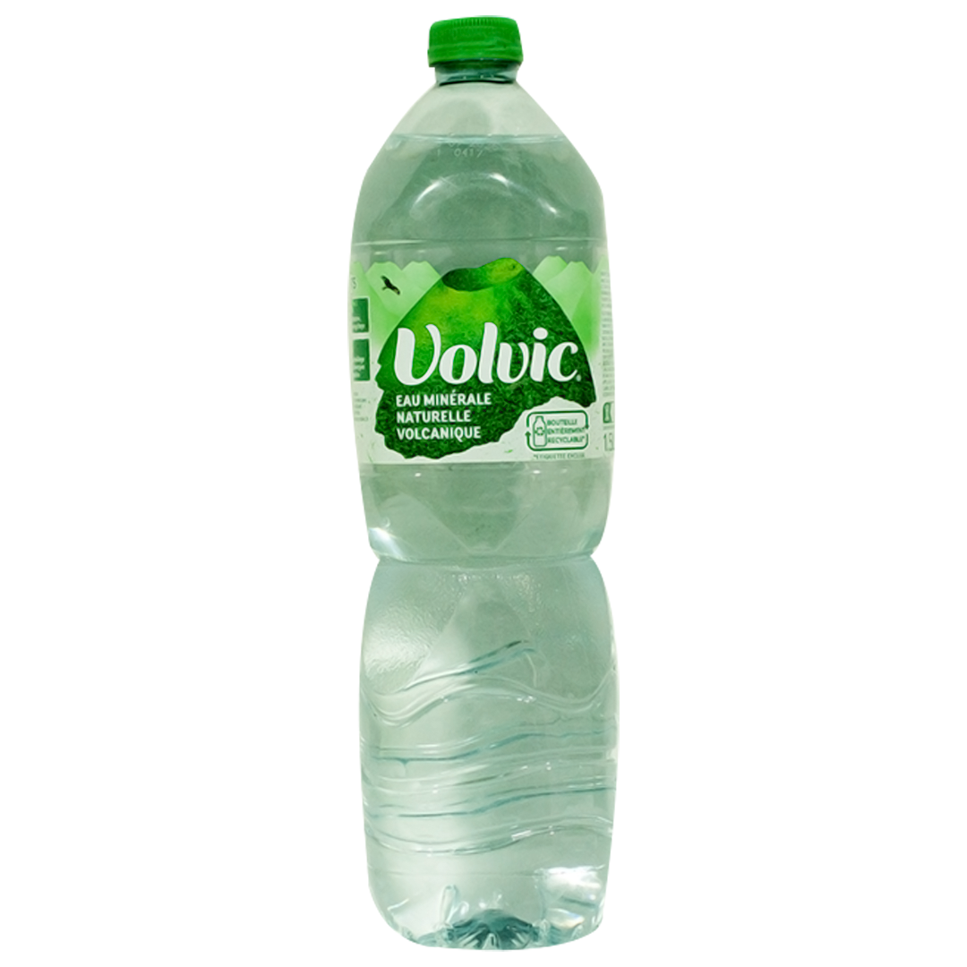 Volvic natural mineral water 1.5l