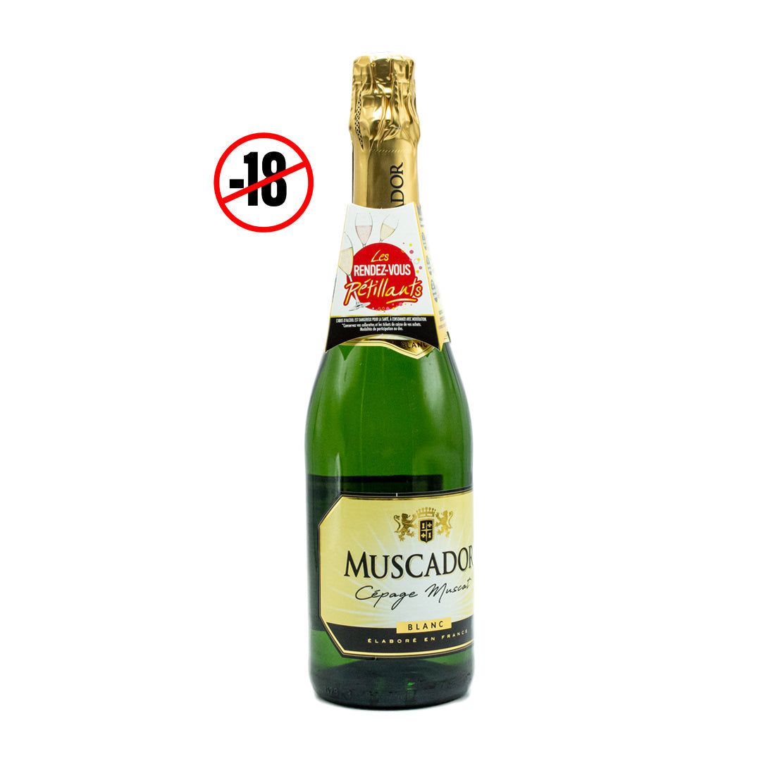 Muscador sparkling white wine 750ml