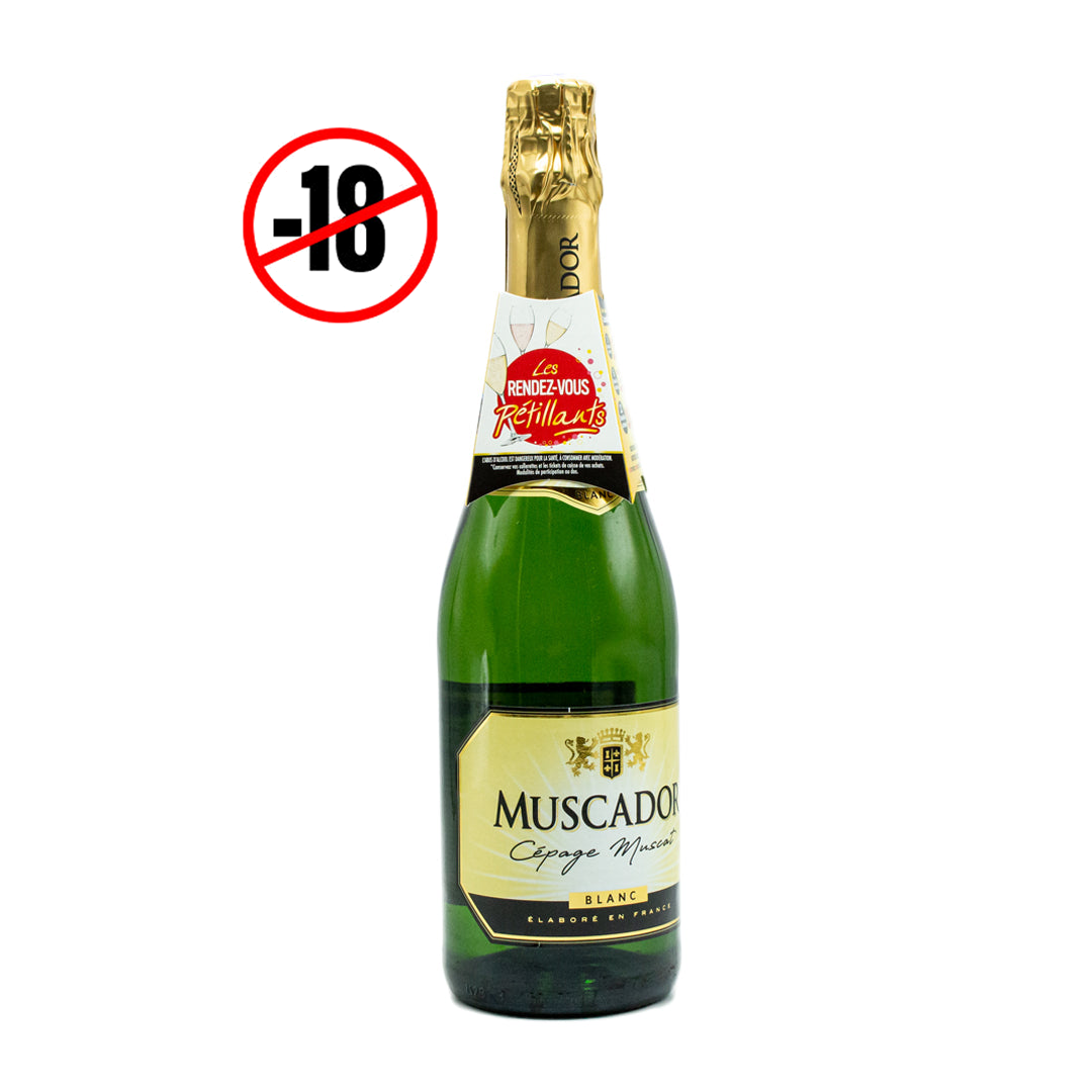 Muscador sparkling white wine 750ml