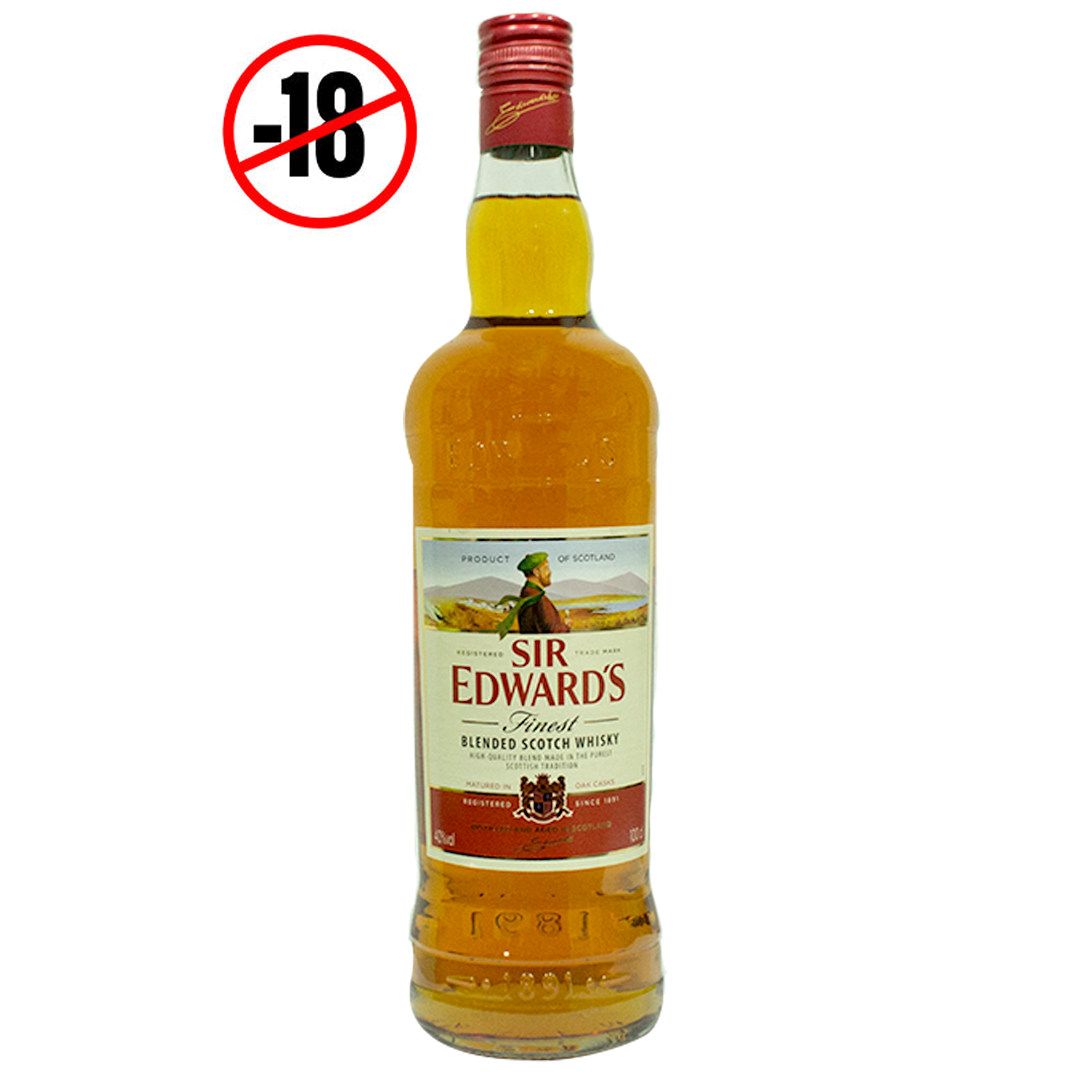 Sir Edward Whisky 40% 1L