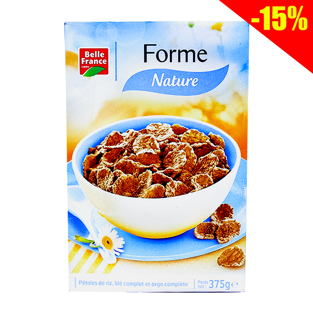 Corn flakes belle france nature 375gm