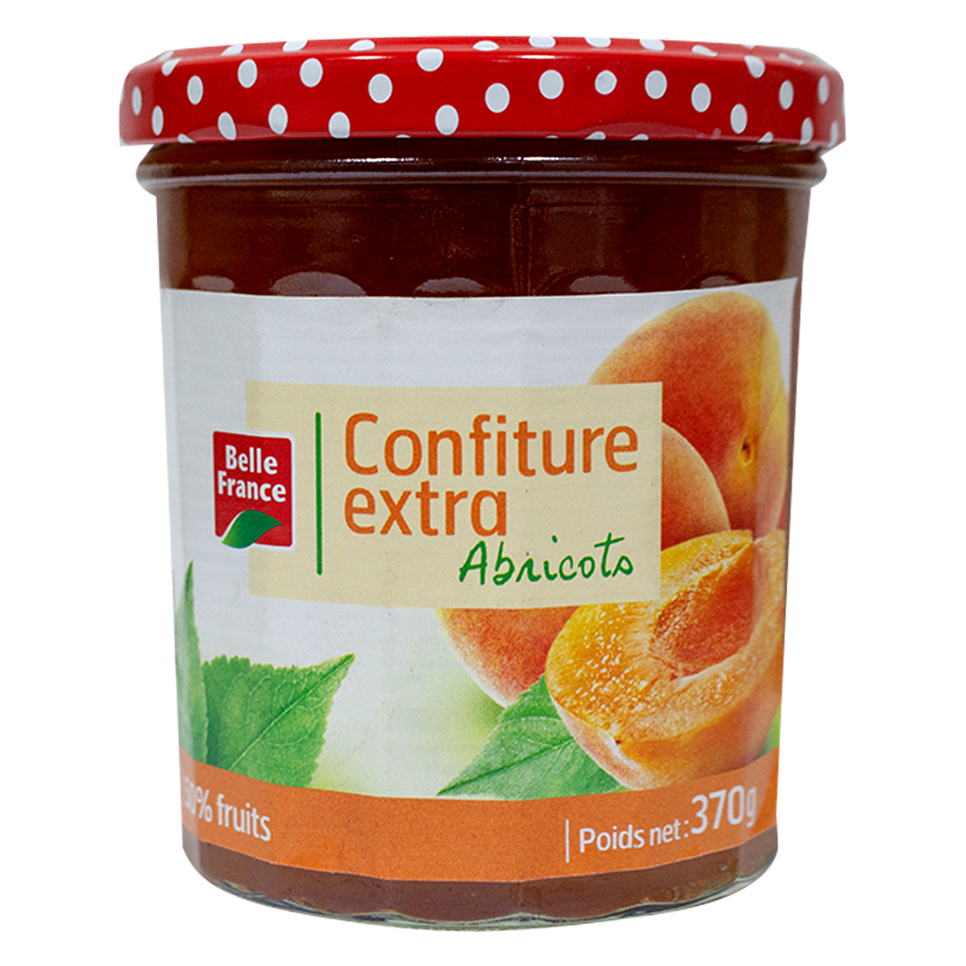 Belle France extra apricot jam 370g