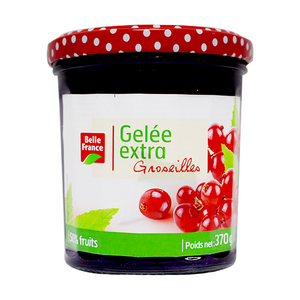 Belle France extra jelly redcurrant jam 370g