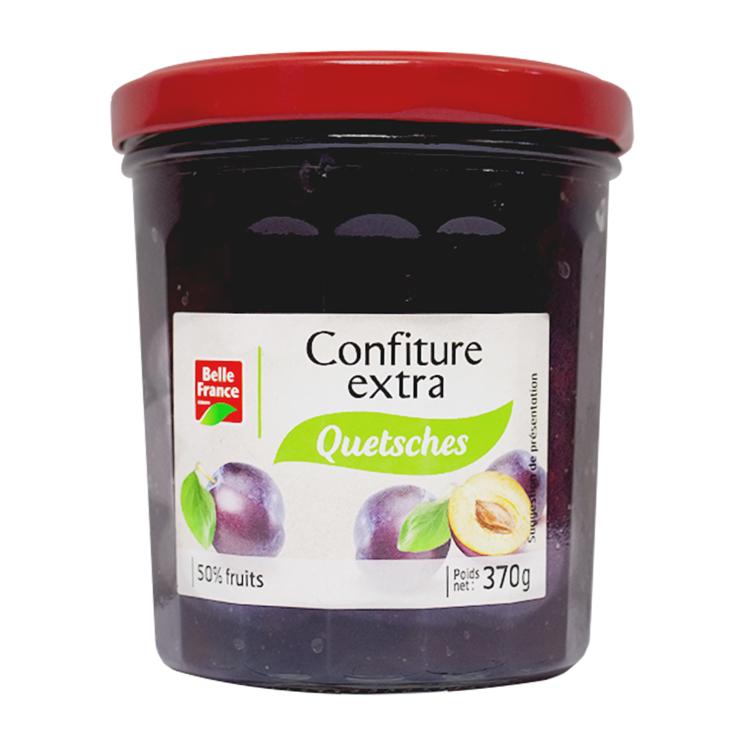 Belle France extra plum jam 370g