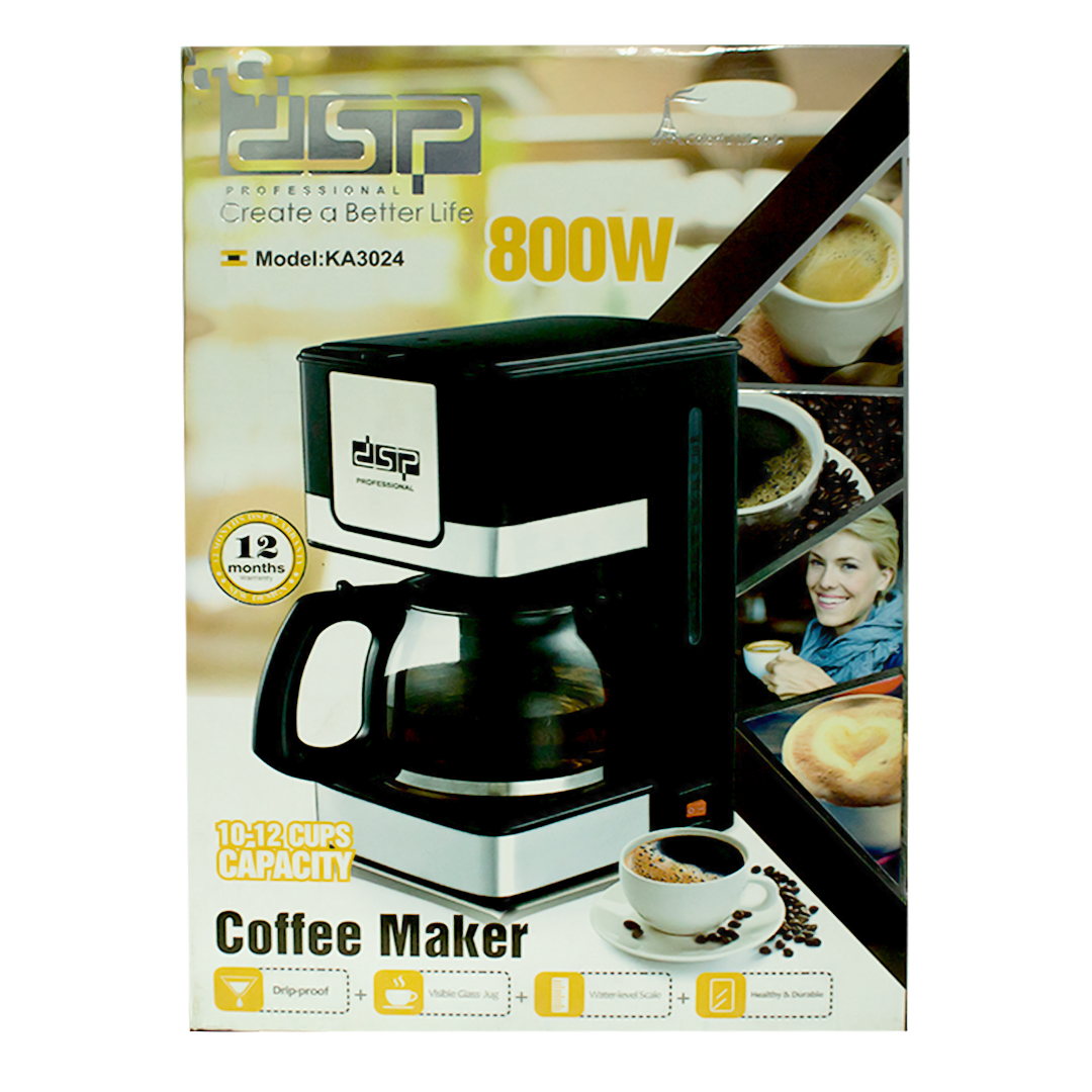 DSP electric coffee maker 800W 1pc