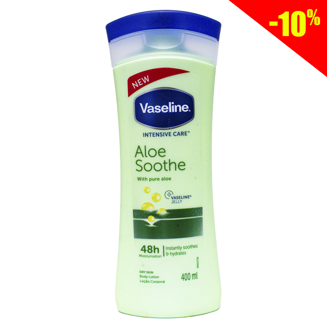 Vaseline lotion for men, aloe vera 48h 400ml