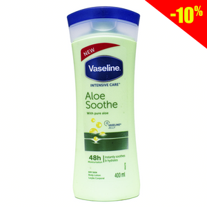 Vaseline lotion for men, aloe vera 48h 400ml