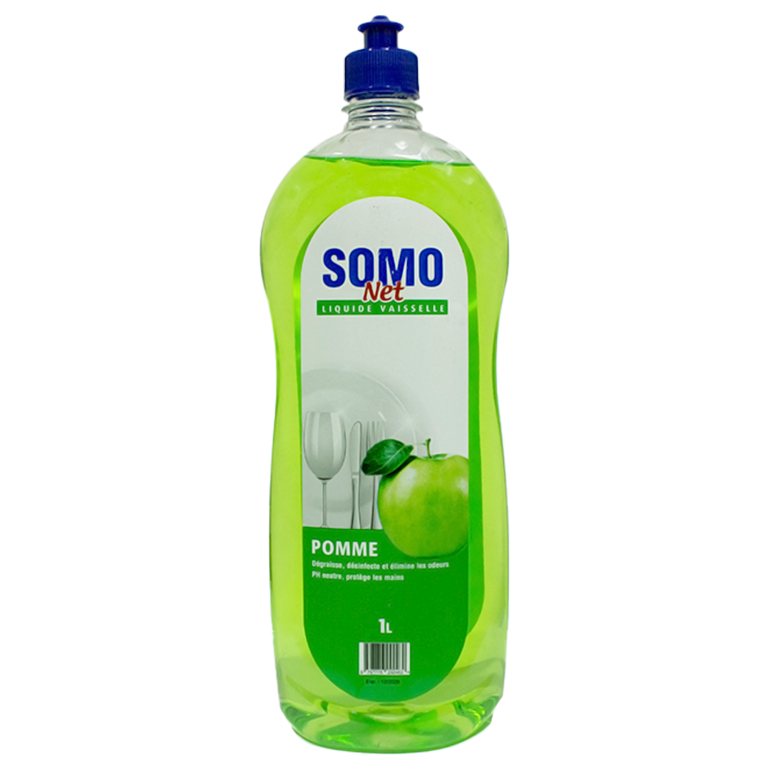 Somo dishwashing liquid apple 1L