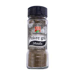 Belle France Spice Ground Grey Pepper 50g