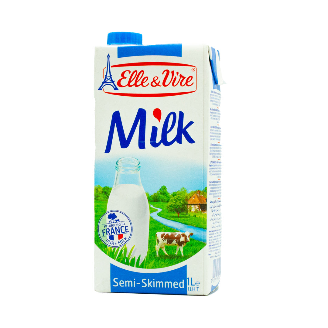 Elle&Vire semi-skimmed milk 1 liter