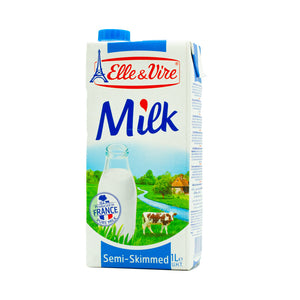 Elle&Vire semi-skimmed milk 1 liter