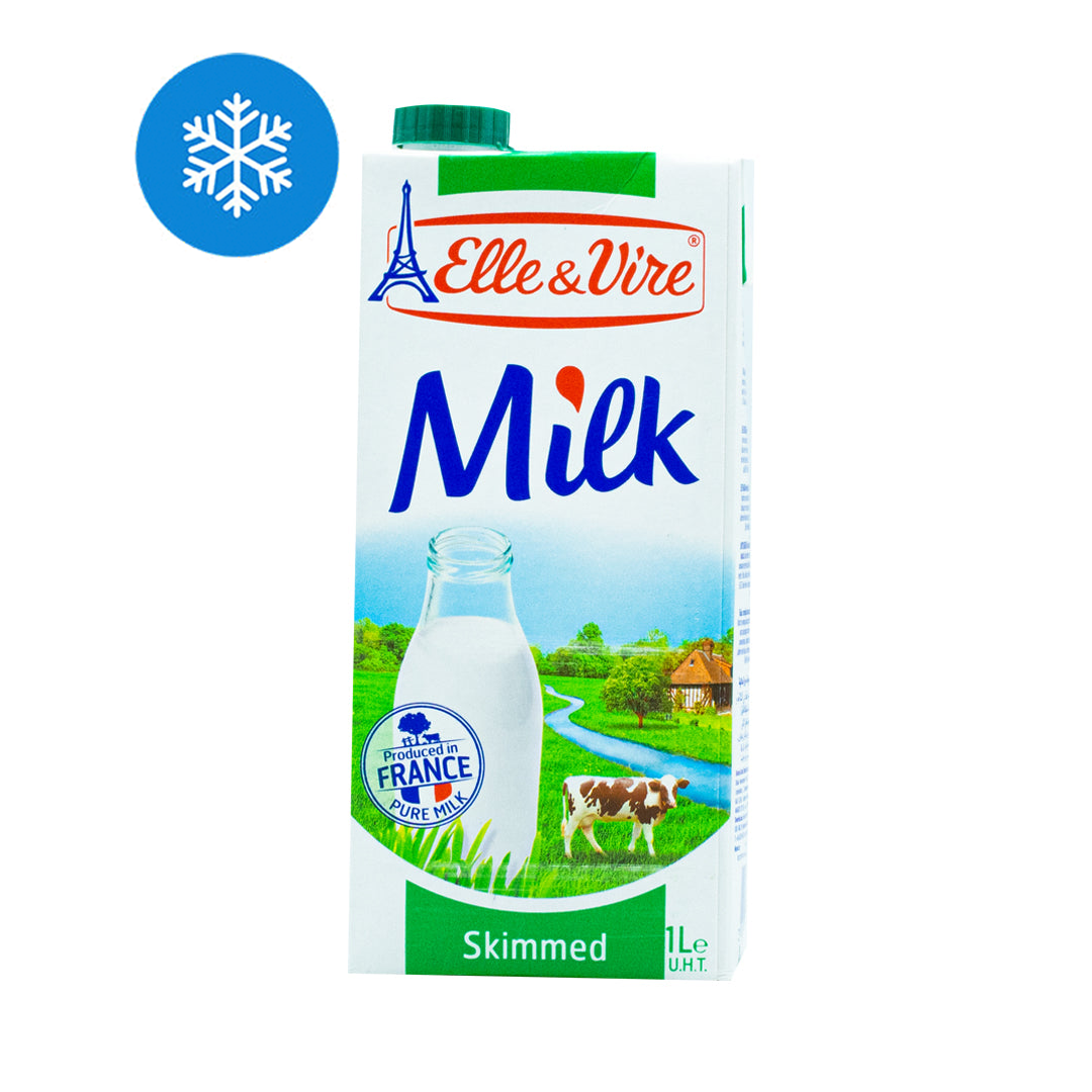 Elle&Vire skimmed milk 1 liter