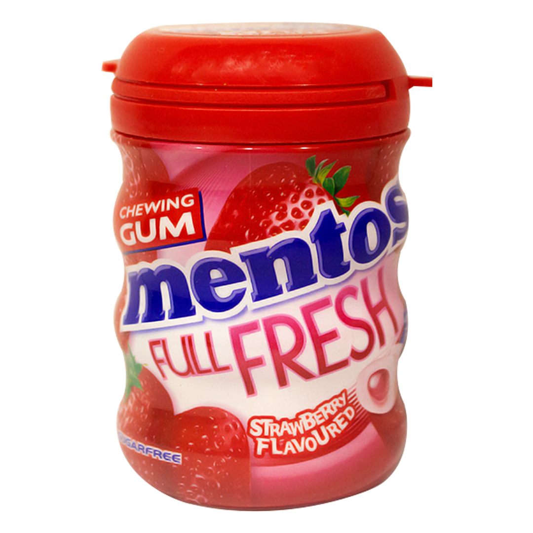 Mentos strawberry chewing gum 61.25g