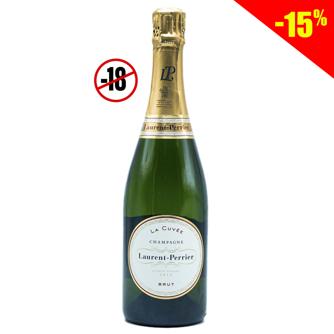 Laurent Perrier champagne La Cuvee Brut 750ml